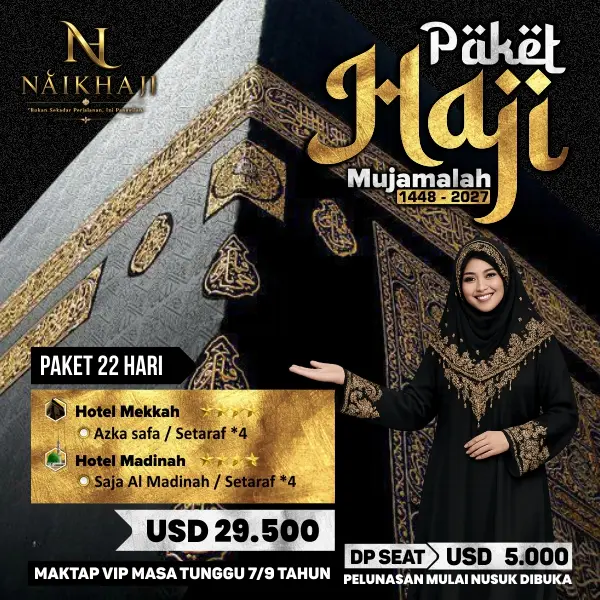 Paket Haji Mujamallah Berangkat 2029 Bintang 4