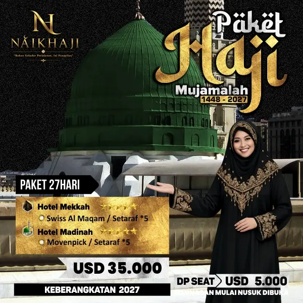 Paket Haji Mujamallah Berangkat 2029 Bintang 5